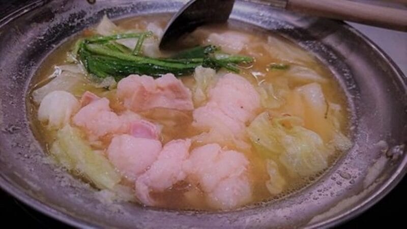 博多もつ鍋おおやまのもつ鍋