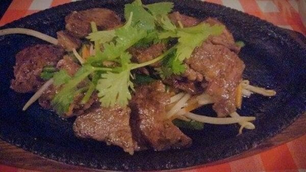 ガムランディーのランチ