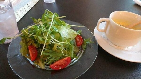 オーガニックカフェ Cafe gift のランチ