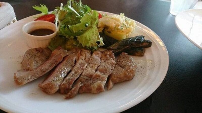 オーガニックカフェ Cafe gift のランチ