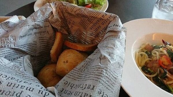 オーガニックカフェ Cafe gift のランチ