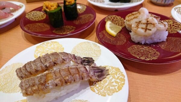 京寿司の回転寿司