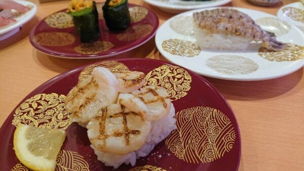 京寿司の回転寿司