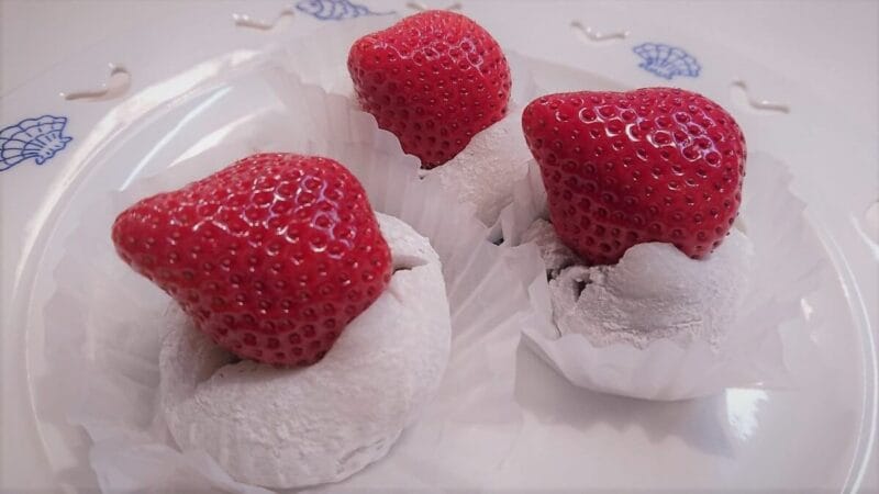 天山 本店のいちご大福