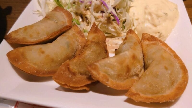 餃子のテムジンの餃子定食