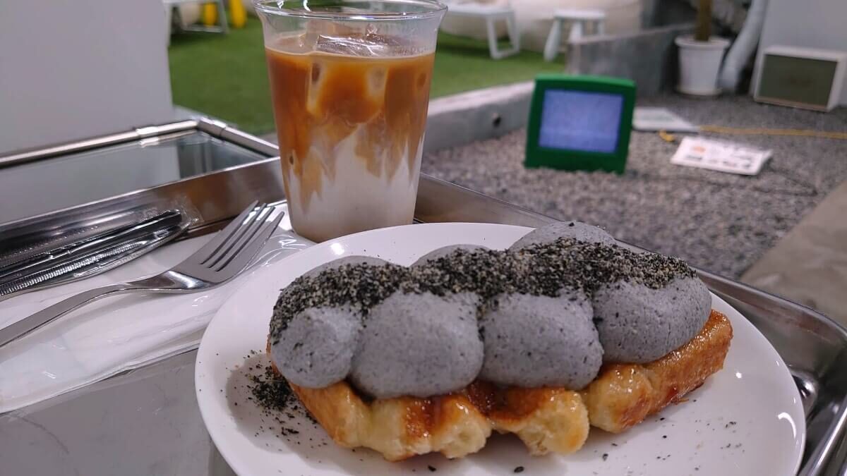 韓国カフェ OFFOFFのスイーツ