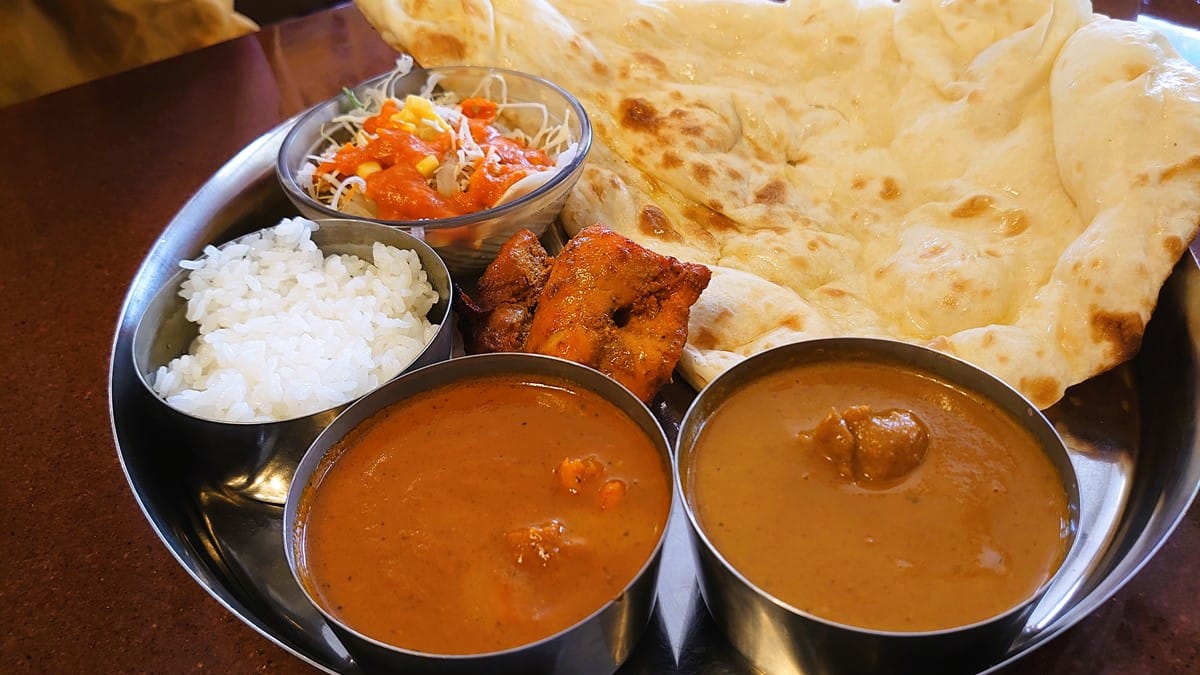 ナーナック のカレーセット