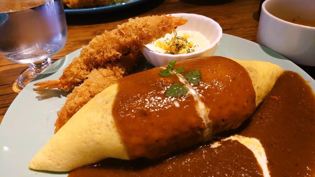 マカロニキッチン のオムライス