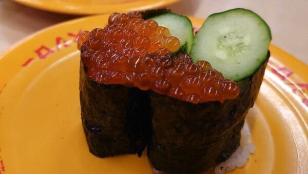 スシローの軍艦巻き