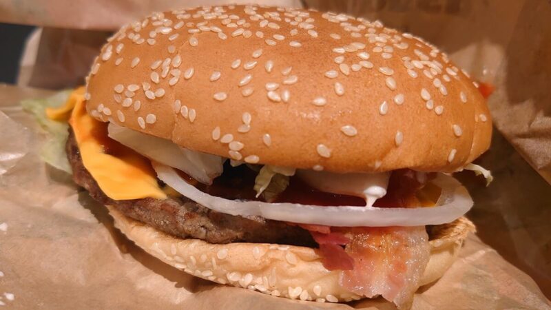 バーガーキング のハンバーガー