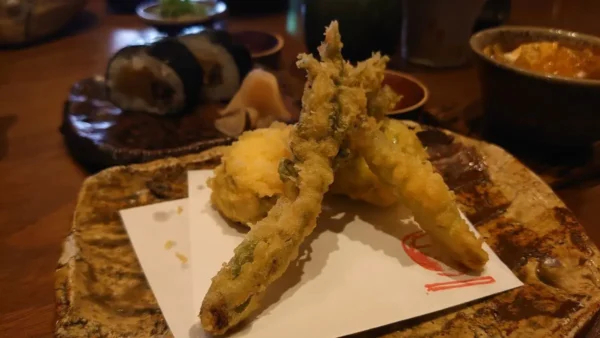 赤坂けやき通りむらたの天ぷら