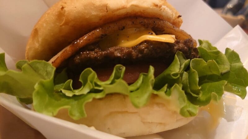 マサジロウバーガー  のハンバーガー