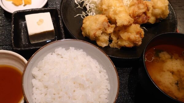 とり天ルドゥー のランチ