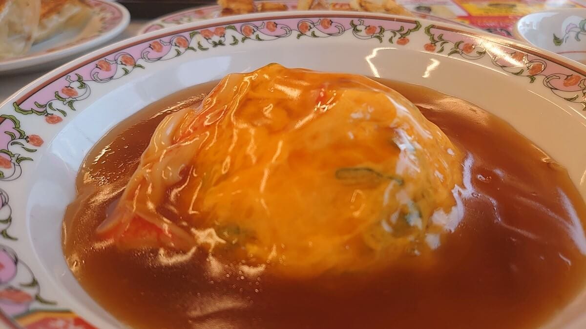 餃子の王将 の天津飯