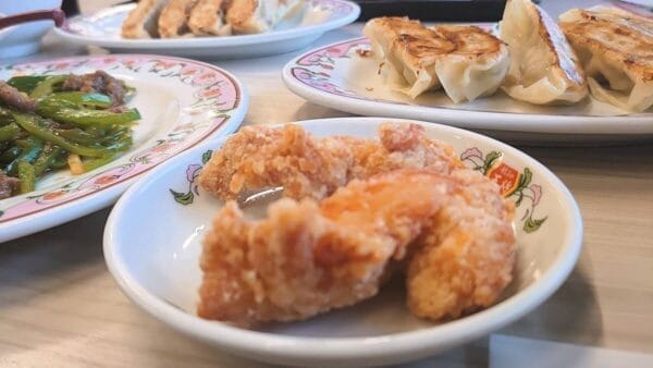 餃子の王将 の中華料理