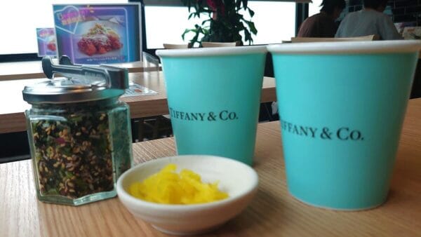 ティファニーのコップ