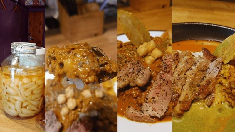 ぐぐカレー 自家製らっきょ