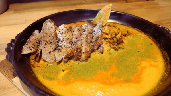 ぐぐカレー の合いがけ